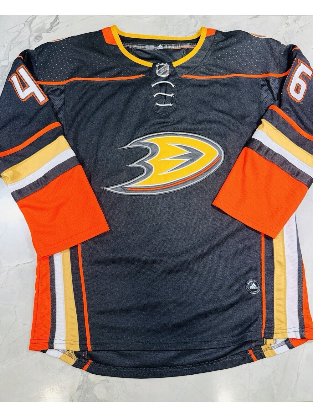 Trevor Zegras #46 Anaheim Ducks adidas Authentic NHL Jersey 52 Rookie Number